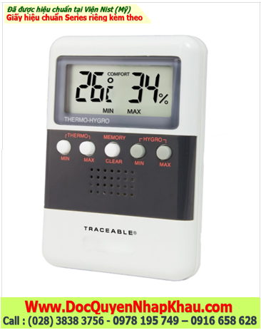 Traceable 4096, Ẩm kế với dải đo 25%RH đến 95%RH Traceable @ 4096 Digital Humidity /Temp. Meter